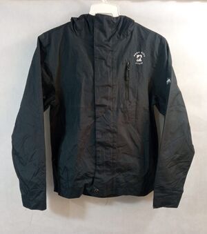 Outfitter Trading Co. Jacket Juniors Zip Hooded Embroidered Park City Utah 10-12
